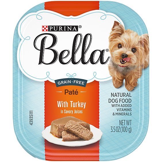 Purina Bella Savory Juices Turkey Wet Dog Food - 3.5 Oz