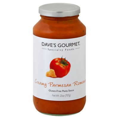 Daves Gourmet Pasta Sauce Creamy Parmesan Romano - 25 Oz - Image 1