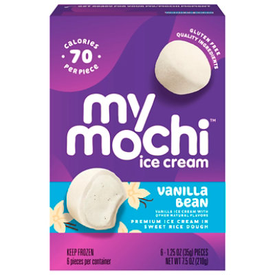 MyMo Mochi Ice Cream Vanilla Bean - 6-1.5 Oz - Image 1