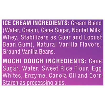 My Mochi Vanilla Bean Ice Cream - 6-1.5 Oz - Image 5