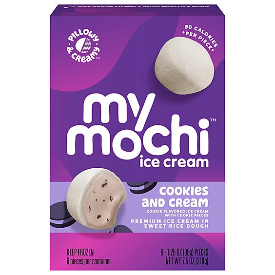 My/Mo Ice Crm Mochi Cookie Crm - 6 Count