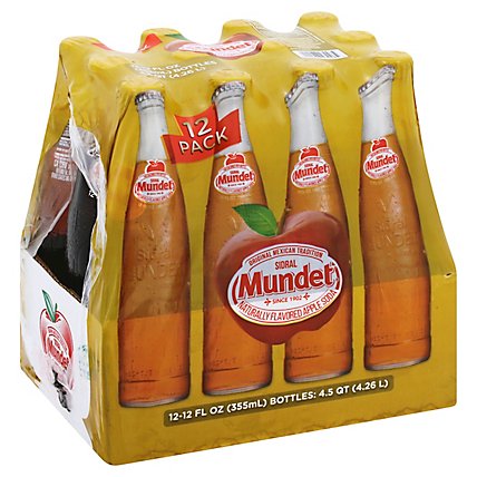 Sidral Mundet Soda Apple - 12-12 Fl. Oz. - Image 1