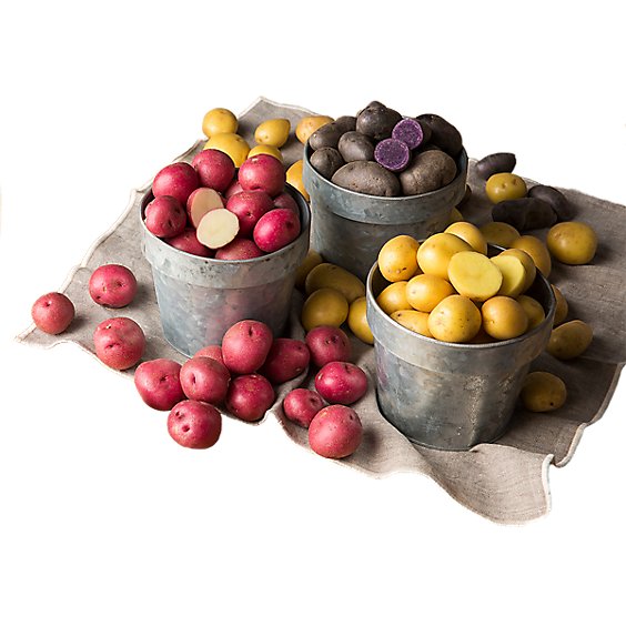 Potatoes Red/Yellow/Purple Medley Small