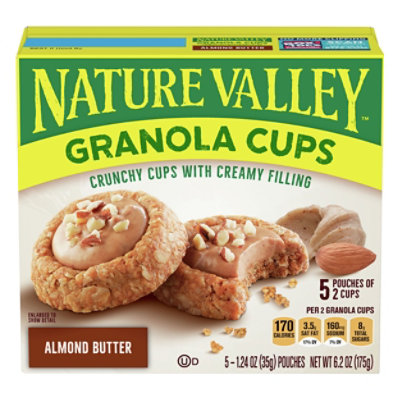 Nature Valley Granola Cups Peak Edition Almond Butter - 5-1.24 Oz - Image 3