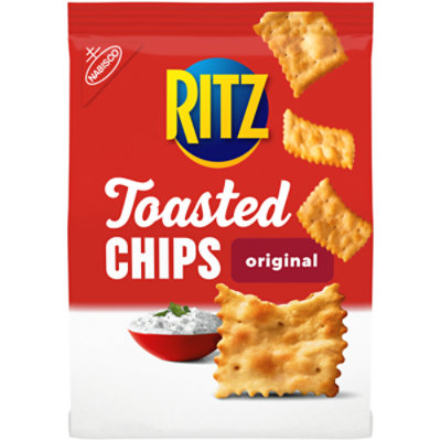 RITZ Toasted Chips Original Crackers - 8.1 Oz - Image 1