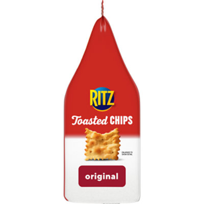 RITZ Toasted Chips Original Crackers - 8.1 Oz - Image 2