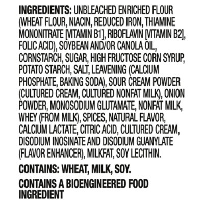 RITZ Toasted Chips Sour Cream and Onion Crackers - 8.1 Oz - Image 5