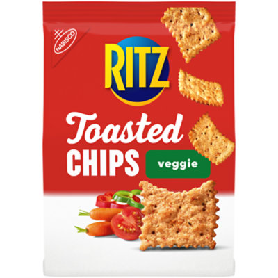 RITZ Toasted Chips Veggie Crackers - 8.1 Oz - Image 1