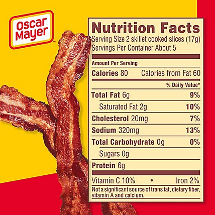 Oscar Mayer Bacon Smoked - 8 Oz - Image 5