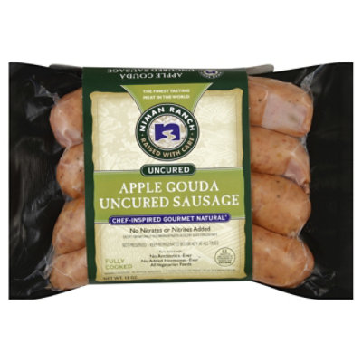 Niman Ranch Sausage Pork Apple Gouda - 12 Oz - Image 1