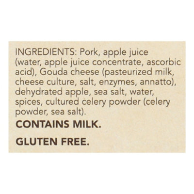 Niman Ranch Sausage Pork Apple Gouda - 12 Oz - Image 3