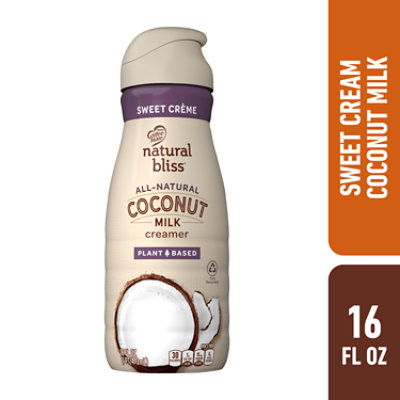 Coffee mate Natural Bliss Sweet Creme Coconut Milk Liquid Coffee Creamer - 16 Fl. Oz.