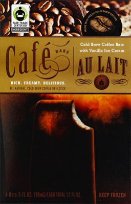 American Cold Brew Cafe Bars Au Lait - 4-3 Fl. Oz.