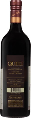 Quilt Cabernet Sauvignon California Red Wine - 750 Ml - Image 4