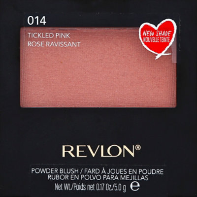 Revlon Powder Blush Tickled Pink Rose Ravissant 014 - 0.17 Oz - Image 2