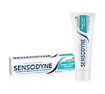 Sensodyne Toothpaste Maximum Strength Deep Clean - 4 Oz