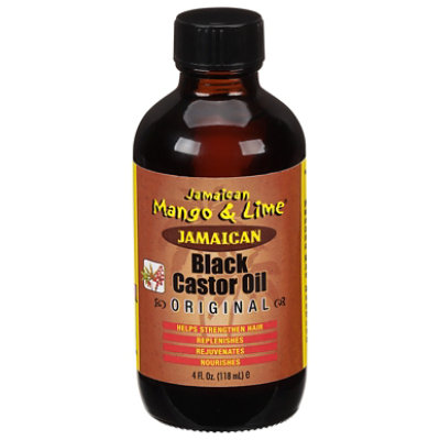 Jamaican Castor Oil Black Original Mango & Lime - 4 Fl. Oz. - Image 3