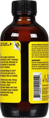 Jamaican Castor Oil Black Original Mango & Lime - 4 Fl. Oz. - Image 5