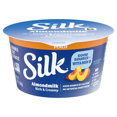 Silk Peach Almond Milk Yogurt Alternative - 5.3 Oz - Image 1