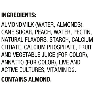 Silk Peach Almond Milk Yogurt Alternative - 5.3 Oz - Image 4