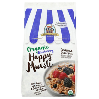 Bakery On Main Organic Happy Muesli Blueberry 14 Oz Safeway
