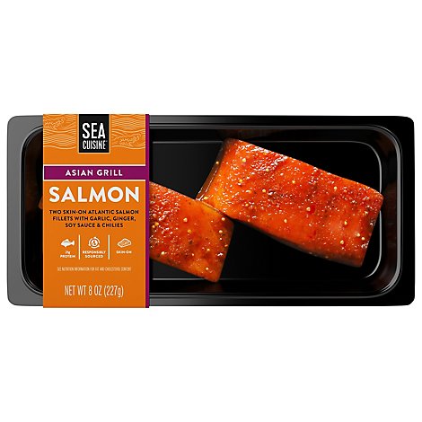 Sea Cuisine Asian Grill Rubbed Salmon - 8 Oz