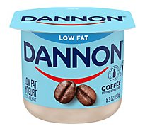 Dannon Low Fat Coffee Yogurt - 5.3 Oz