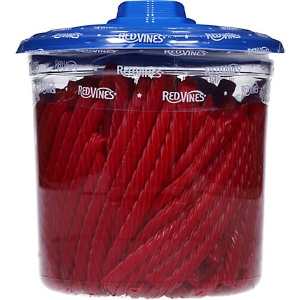 Red Vines Twists Bulk Candy Licorice Original Red Jar - 3.5 Lb - Image 6