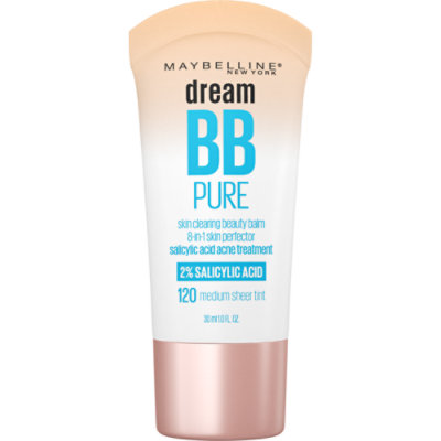 Maybelline Dream Pure Medium BB Cream 8 in 1 Skin Perfector - 1 Oz - Image 1