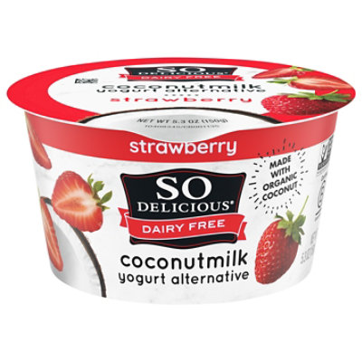 So Delicious Dairy Free Strawberry Coconut Milk Yogurt Cup - 5.3 Oz - Image 3