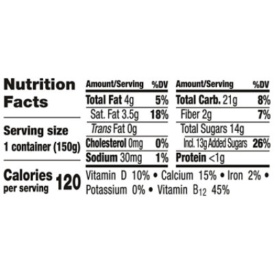 So Delicious Dairy Free Strawberry Coconut Milk Yogurt Cup - 5.3 Oz - Image 3