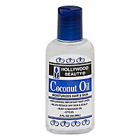 Hollywood Beauty Coconut Oil - 2 Oz - Image 1