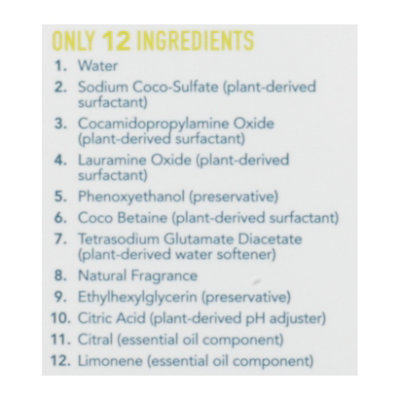 ECOS Dishmate Dish Liquid Bamboo Lemon Bottle - 25 Fl. Oz. - Image 4