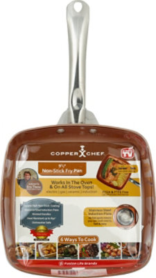 Asotv Copper Chef 9.5 Square Pan - Each - Image 2