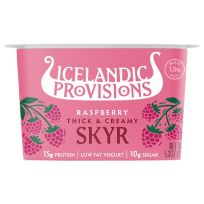 Icelandic Provisions Skyr Raspberry - 5.3 Oz - Image 3