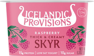 Icelandic Provisions Skyr Raspberry - 5.3 Oz - Image 2