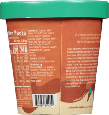 Halo Top Ice Cream Chocolate Almond Crunch - 1 Pint - Image 6