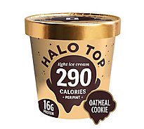 Halo Top Ice Cream Oatmeal Cookie - 1 Pint
