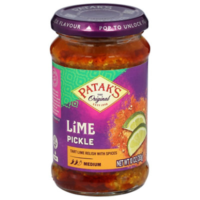 Pataks Relish Pickled Lime Medium Jar - 10 Oz - Image 3