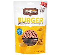 Rachael Ray Nutrish Treats for Dogs Burger Bites Beef with Bison Burger Pouch - 3 Oz