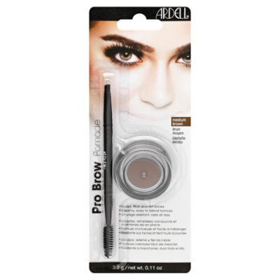 Ardell Brow Pomade Pro Medium Brown 68271 - 0.11 Oz - Image 1