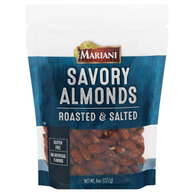 Mariani Roasted And Sea Salt Snack Almonds - 8 Oz