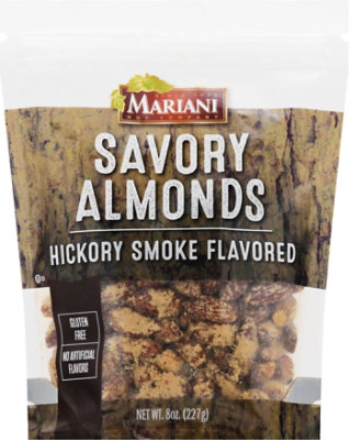 Mariani Smoked Seasoned Snack Almonds - 8 Oz - Image 2