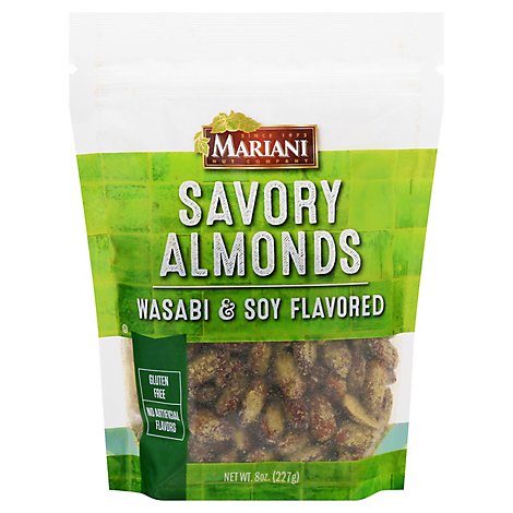 Mariani Wasabi & Soy Snack Almonds - 8 Oz