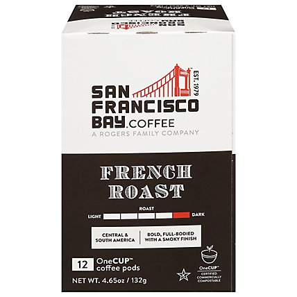 San Francisco Bay Coffee Single Serve French Roast - 12 Count - Image 2