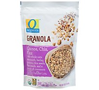 O Organics Organic Granola Chia Flax Quinoa - 16 Oz