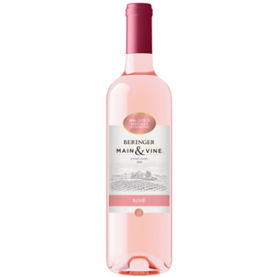 Beringer Main & Vine Rose Pink Wine - 750 Ml