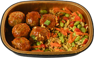 ReadyMeals BBQ Meatballs Meal - Each - Image 1