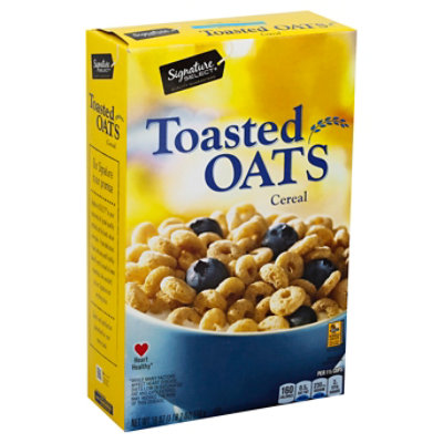 Signature SELECT Cereal Toasted Oats - 18 Oz