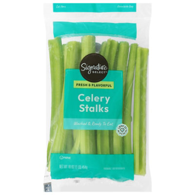 Signature Select/Farms Trimmed Celery Stalks Washed Prepacked - 16 Oz - Image 2